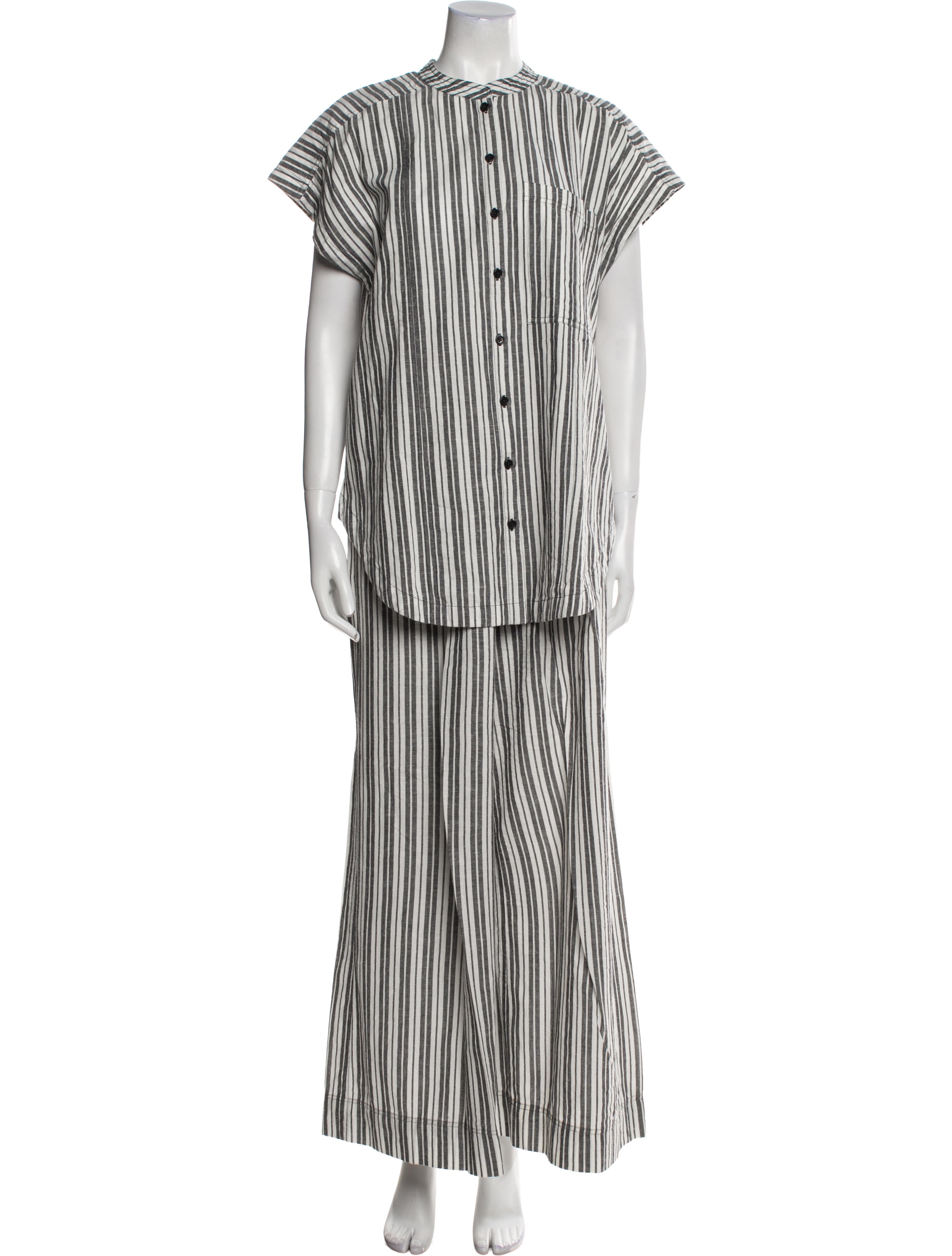 Apiece Apart Striped Pantsuit