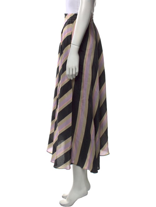 Apiece Apart Linen Midi Length Skirt