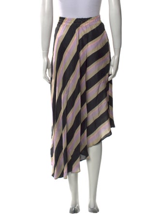 Apiece Apart Linen Midi Length Skirt