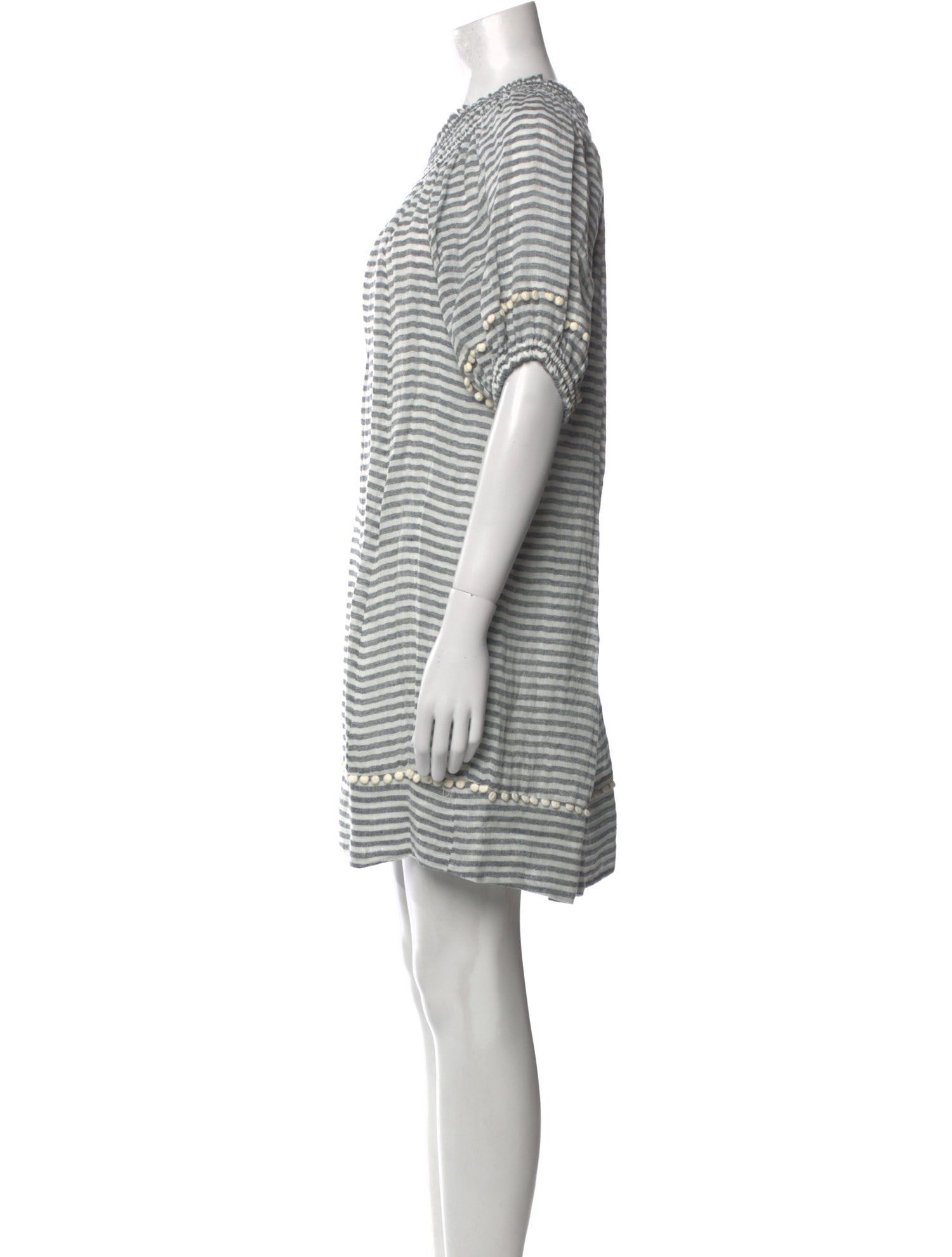 Apiece Apart Linen Mini Dress