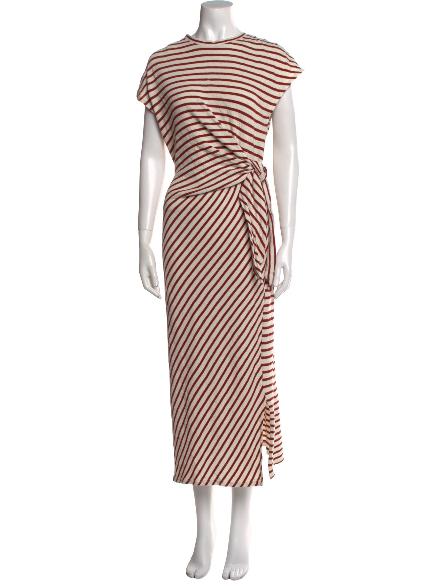 Apiece Apart Striped Long Dress
