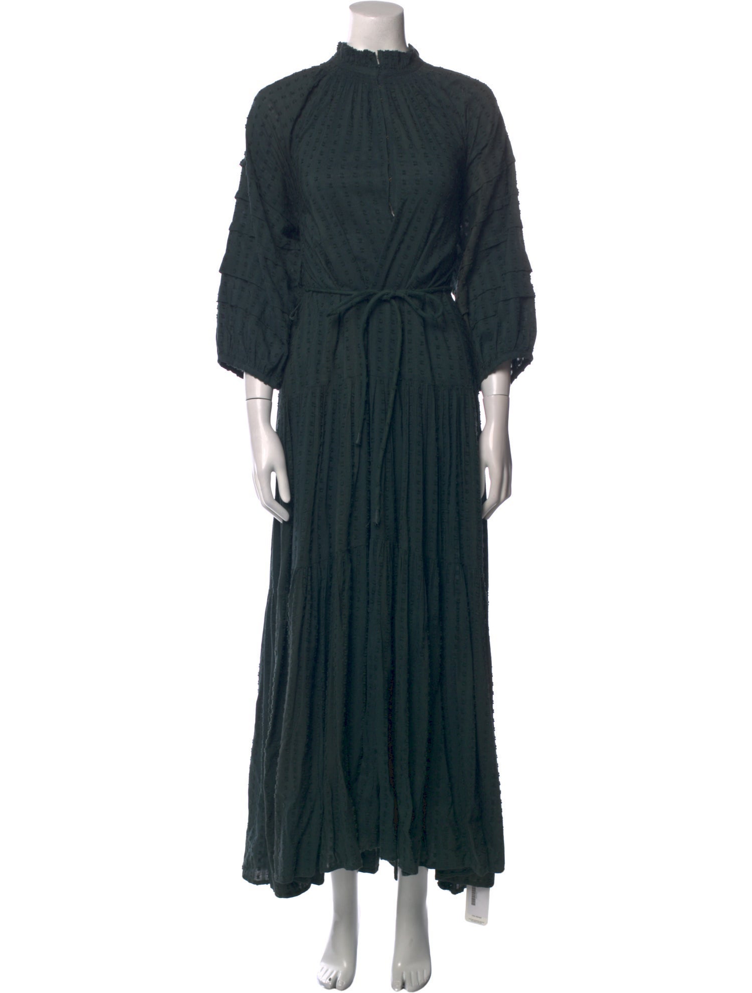 Apiece Apart Mock Neck Long Dress