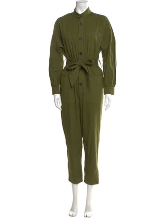 Apiece Apart Mock Neck Jumpsuit