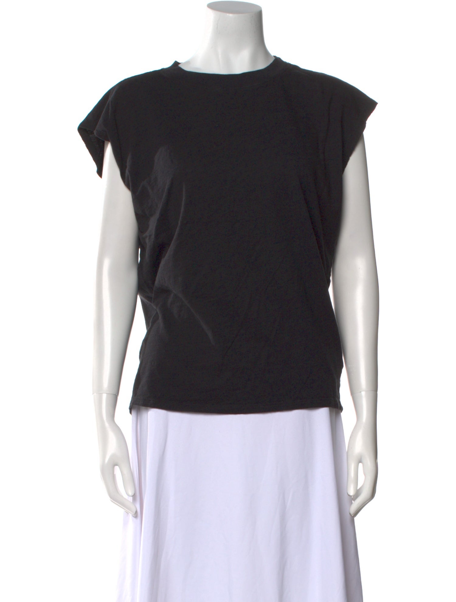 Apiece Apart Scoop Neck Short Sleeve Top