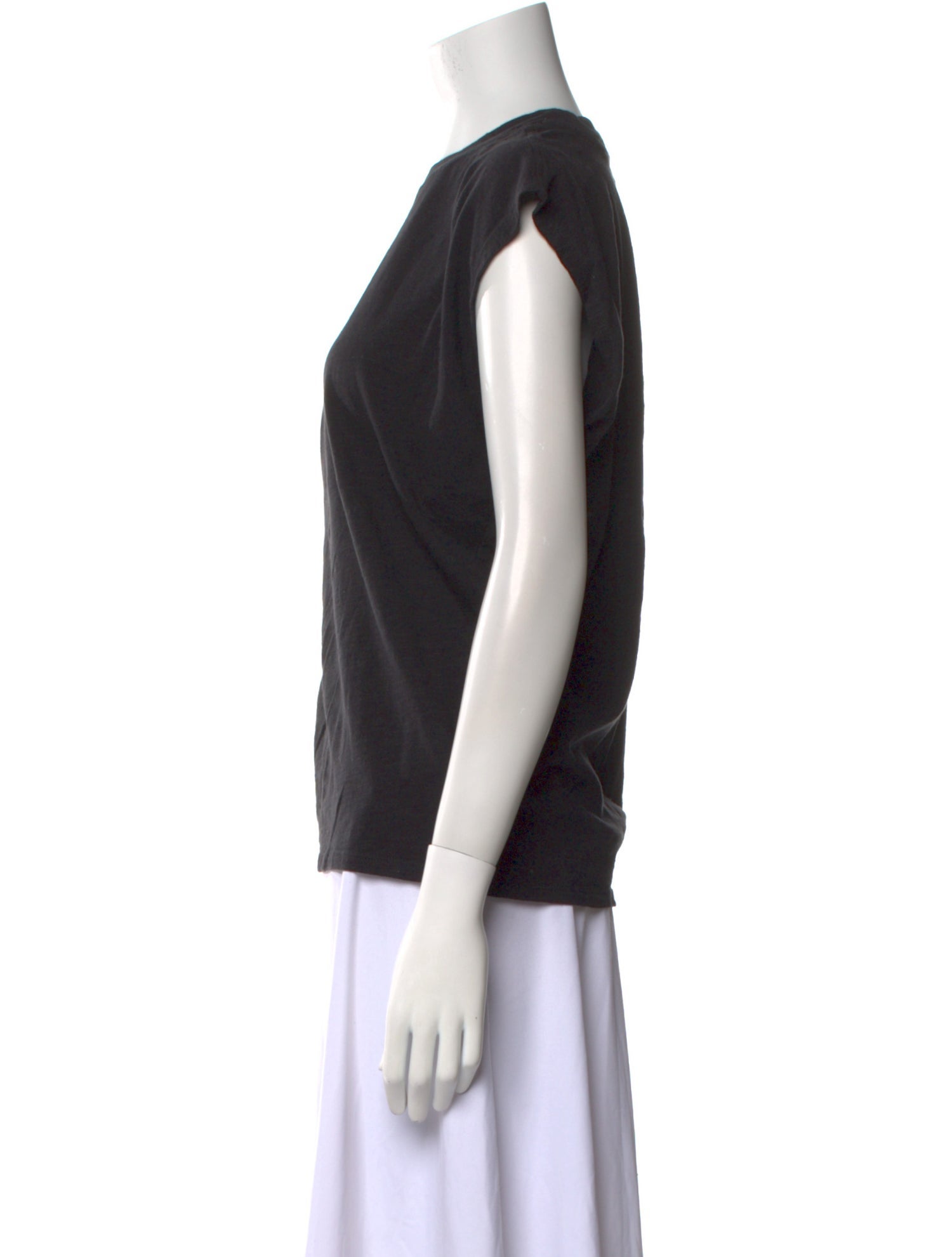 Apiece Apart Scoop Neck Short Sleeve Top