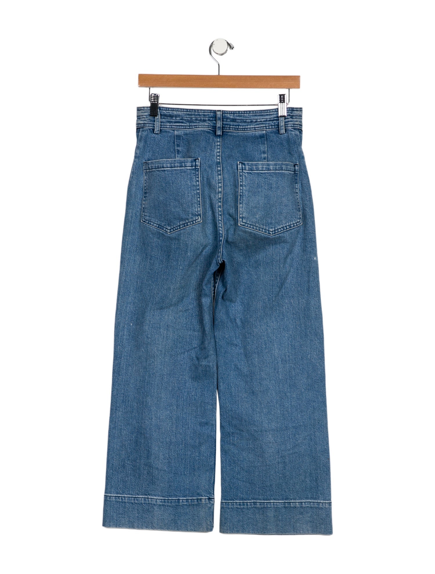 Apiece Apart High-Rise Wide Leg Jeans