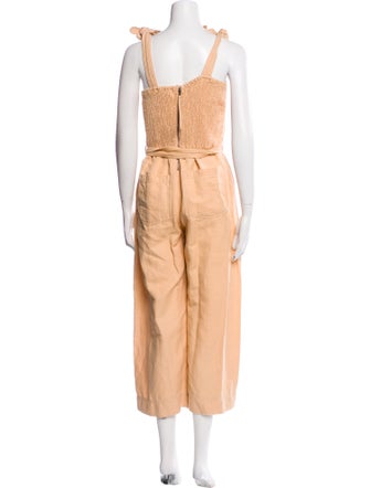 Apiece Apart Square Neckline Jumpsuit