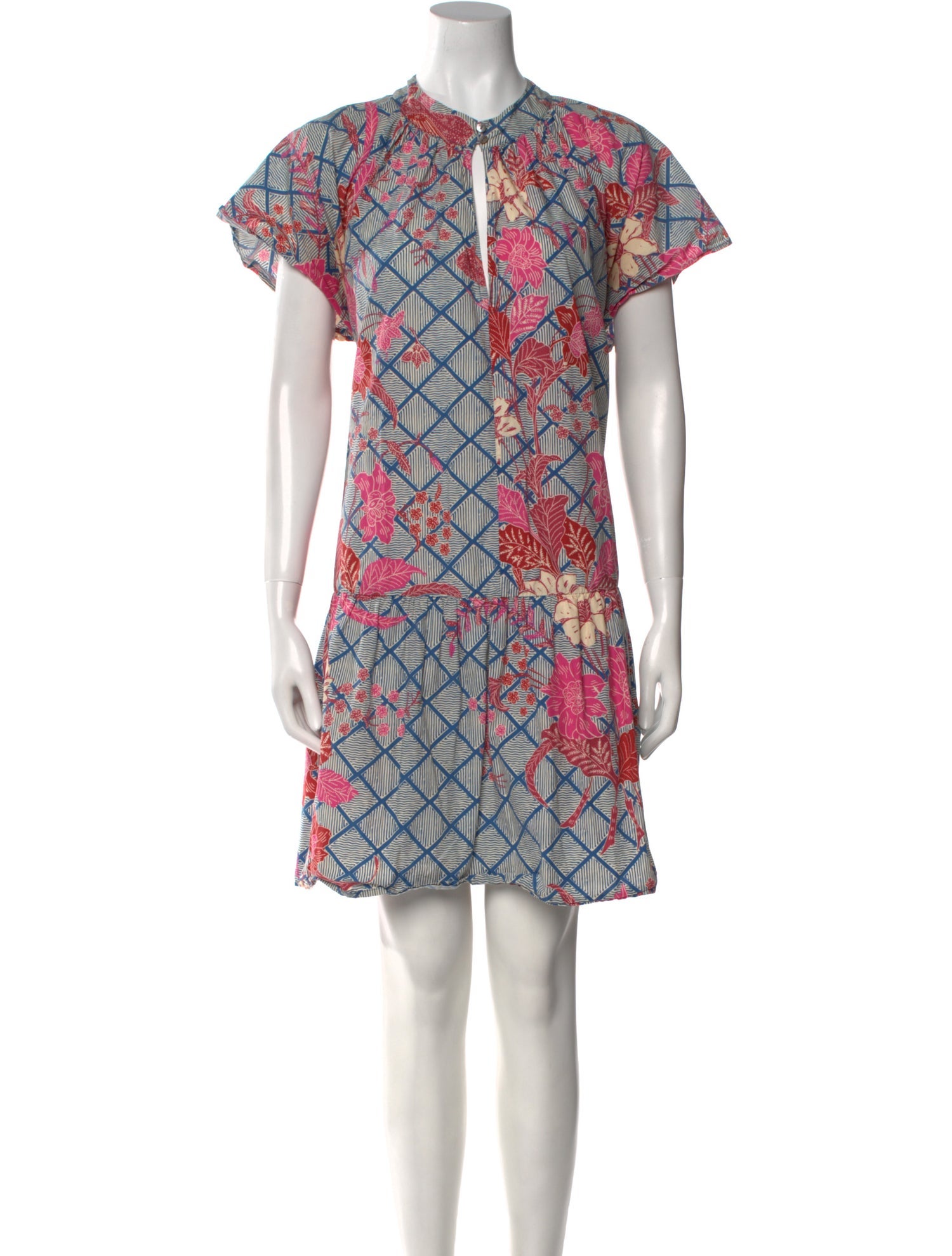 Apiece Apart Printed Mini Dress