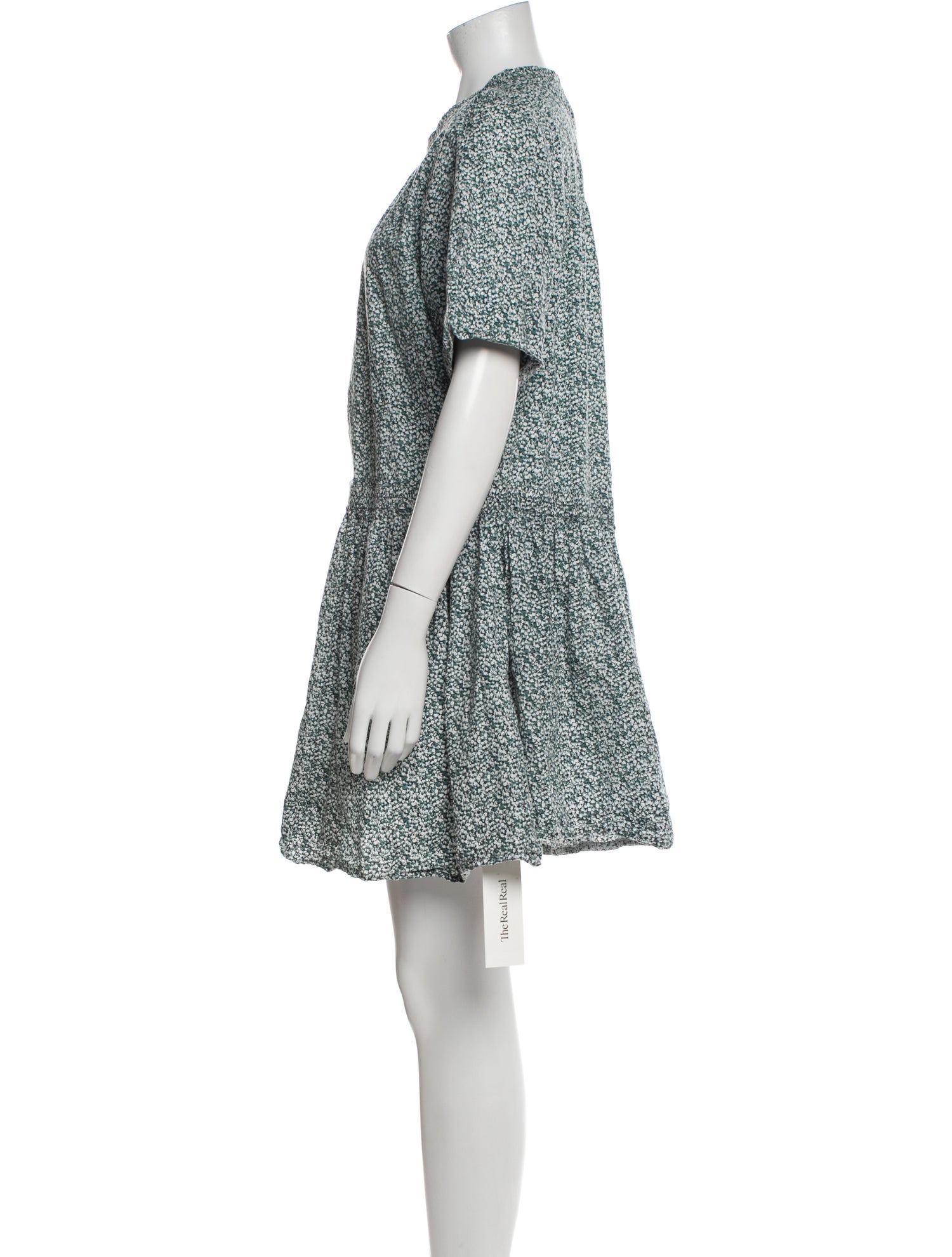 Apiece Apart Printed Mini Dress