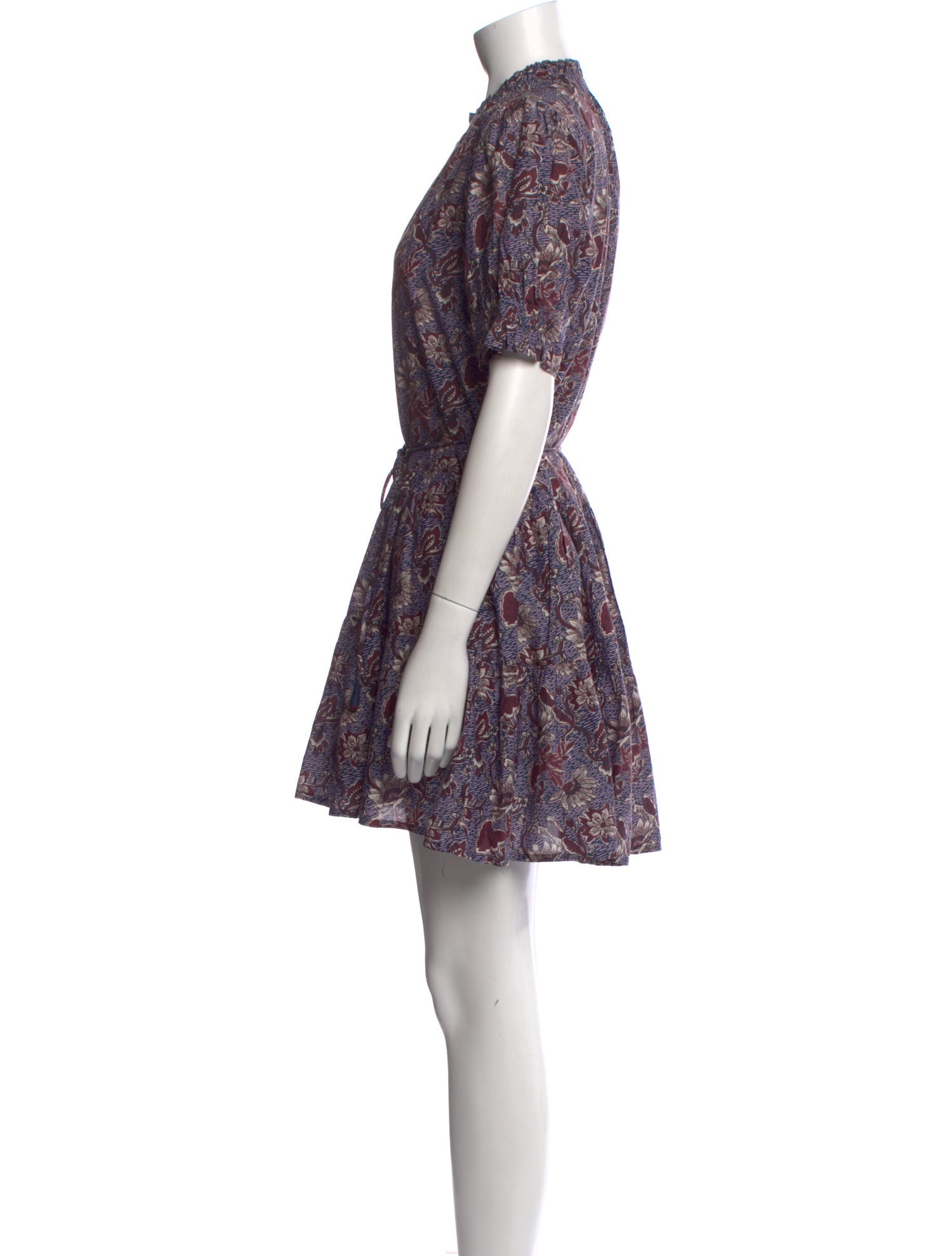 Apiece Apart Paisley Print Mini Dress