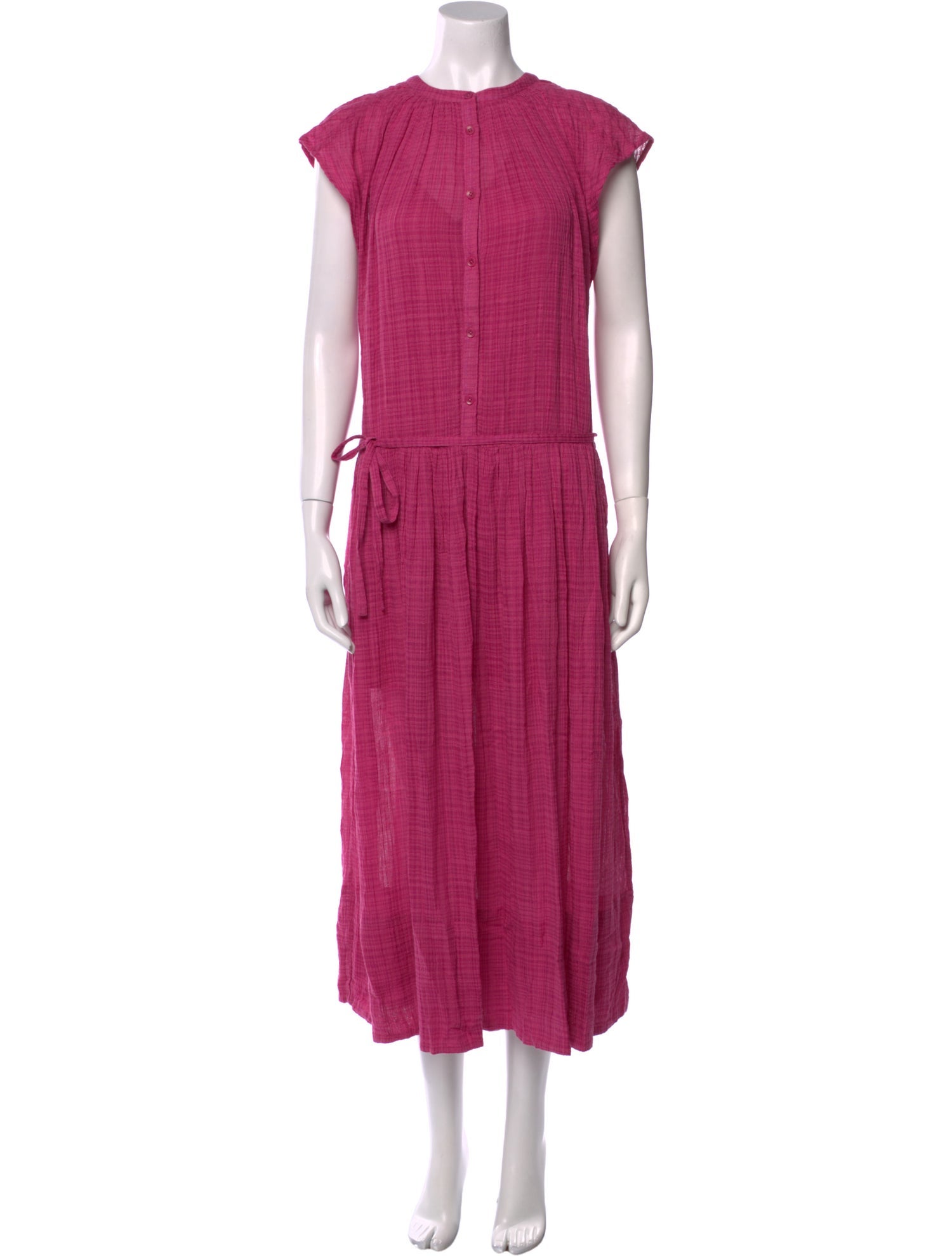 Apiece Apart Crew Neck Long Dress