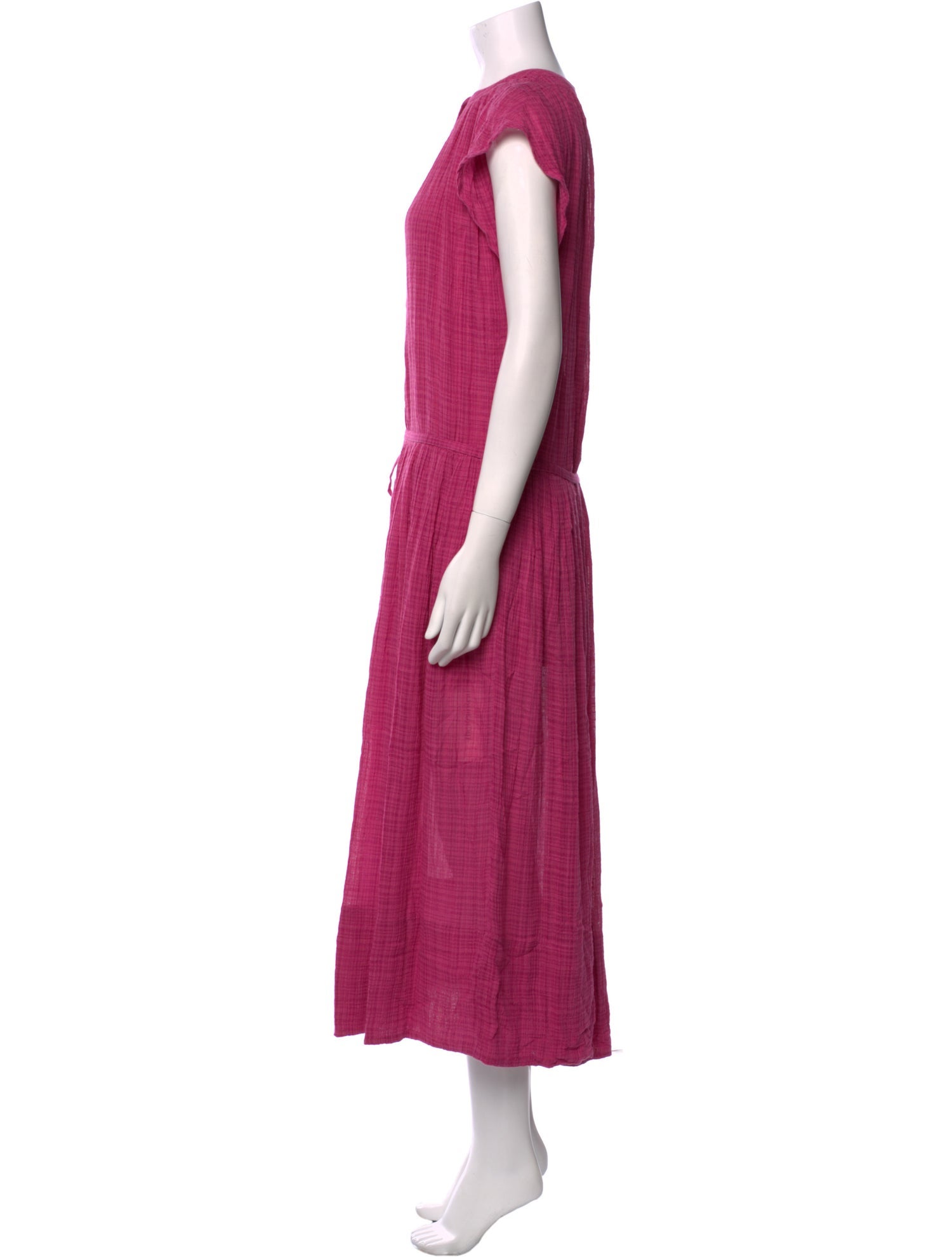 Apiece Apart Crew Neck Long Dress