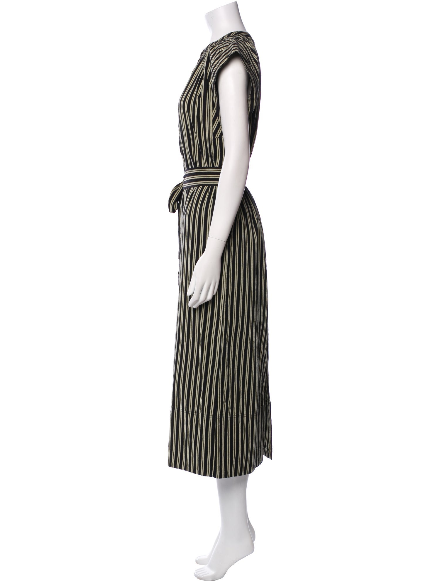 Apiece Apart Striped Long Dress