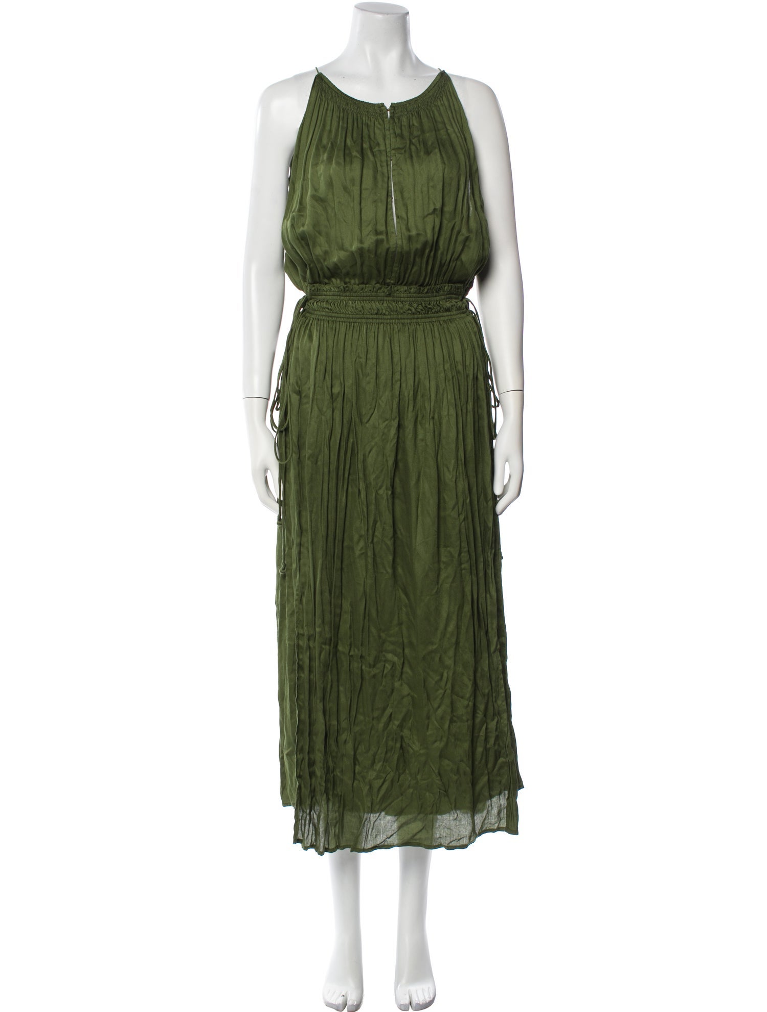 Apiece Apart Scoop Neck Long Dress