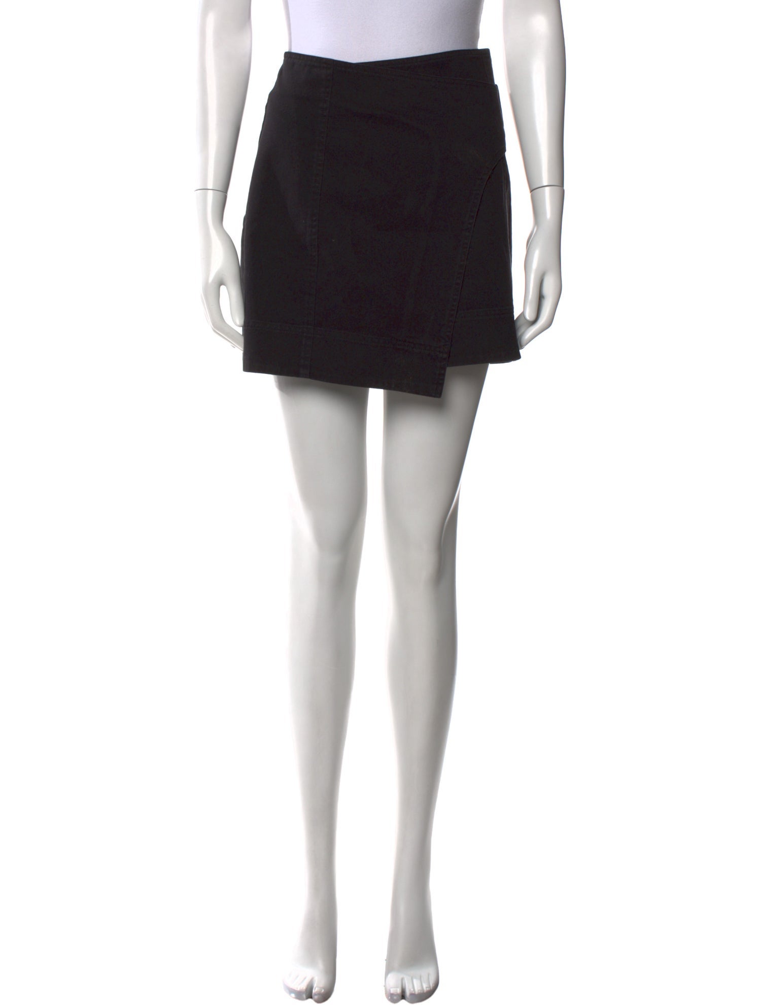Apiece Apart Pleated Accents Mini Skirt