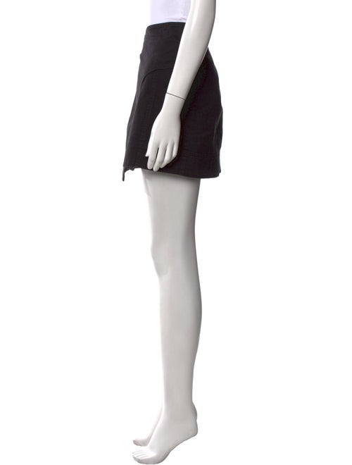 Apiece Apart Pleated Accents Mini Skirt