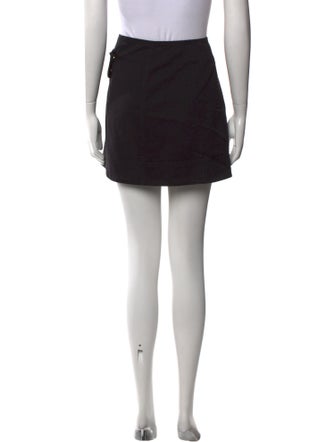 Apiece Apart Pleated Accents Mini Skirt