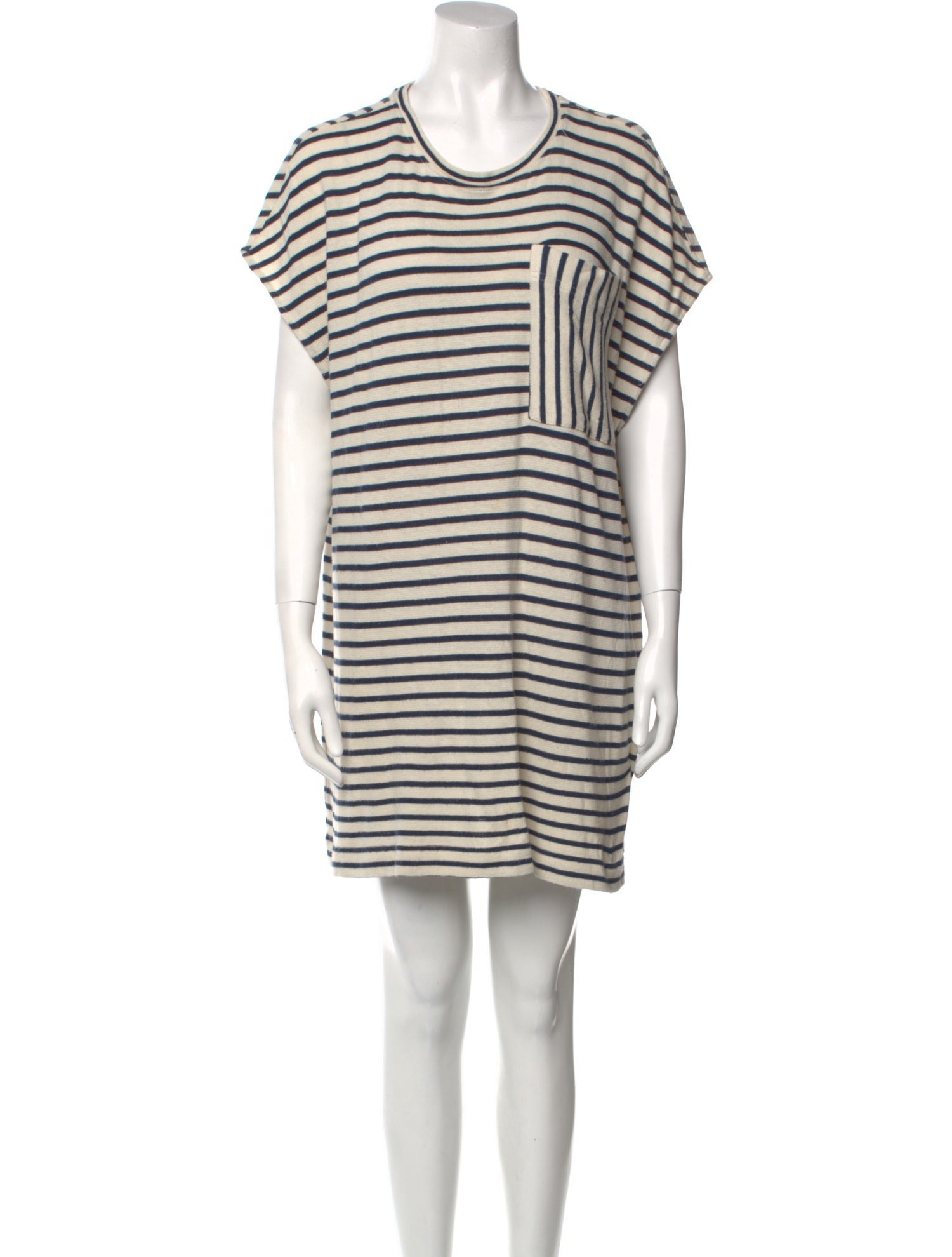 Apiece Apart Striped Mini Dress