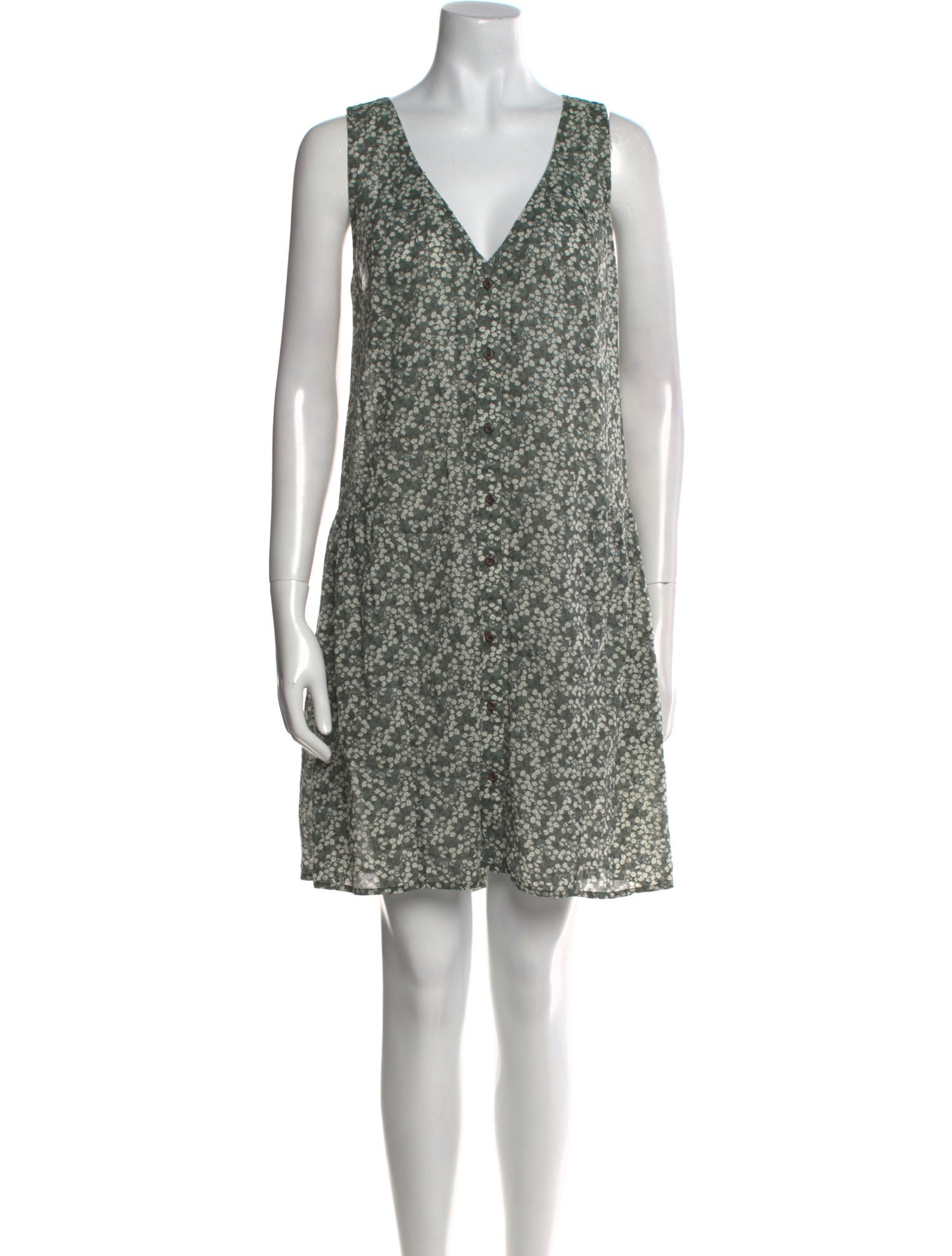 Apiece Apart Printed Mini Dress