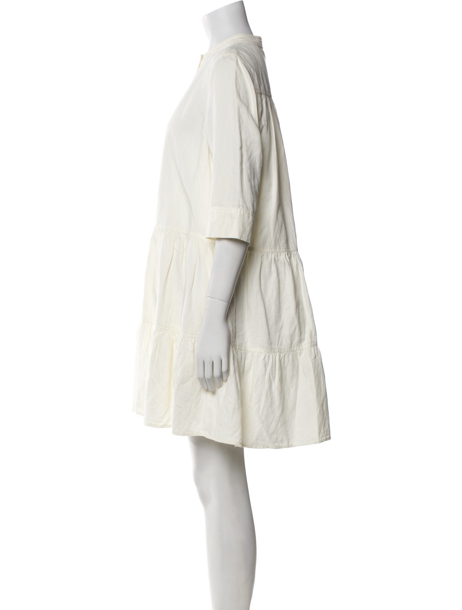 Apiece Apart Linen Mini Dress