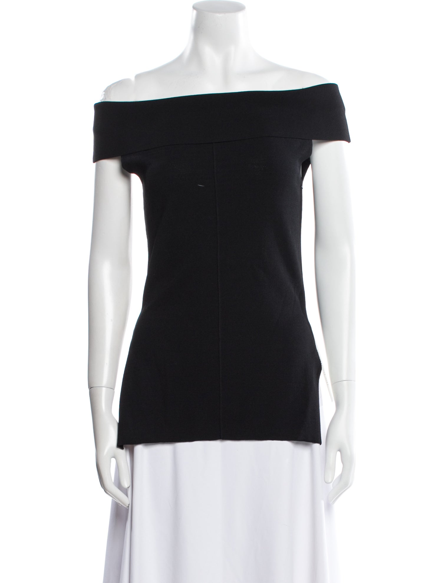 Apiece Apart Off-The-Shoulder Short Sleeve Top