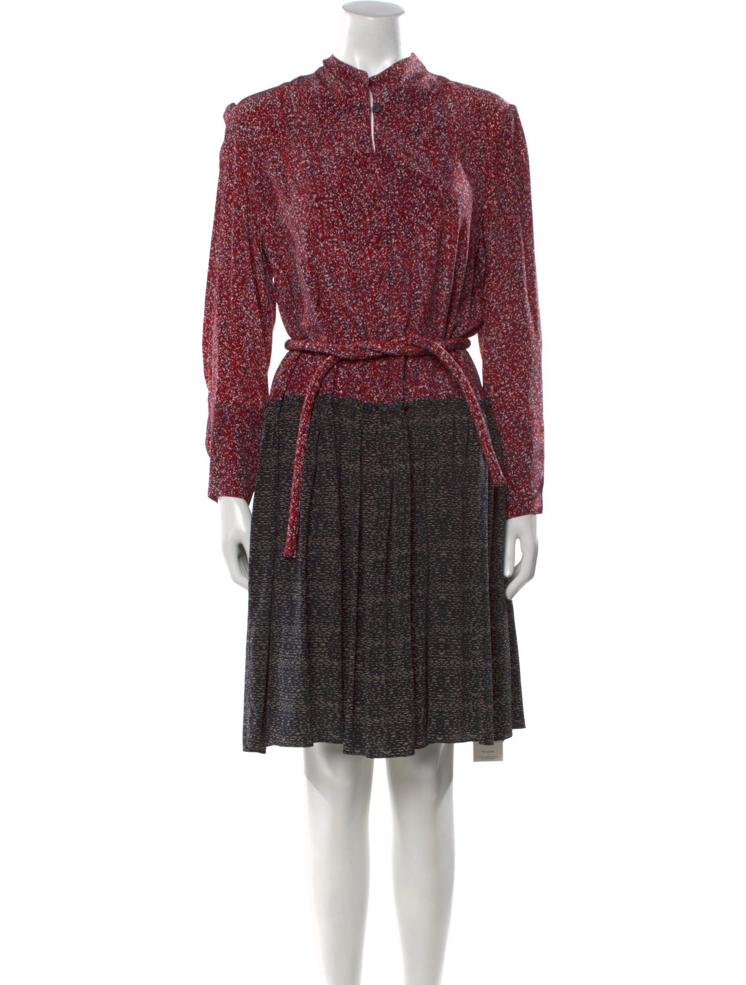 Apiece Apart Silk Knee-Length Dress