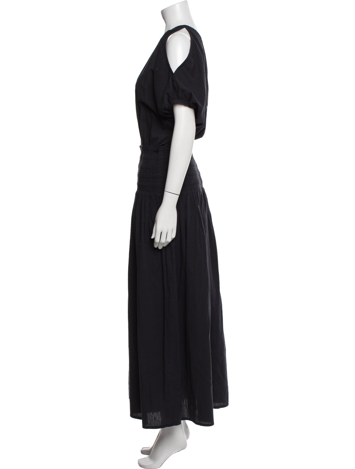 Apiece Apart One-Shoulder Long Dress