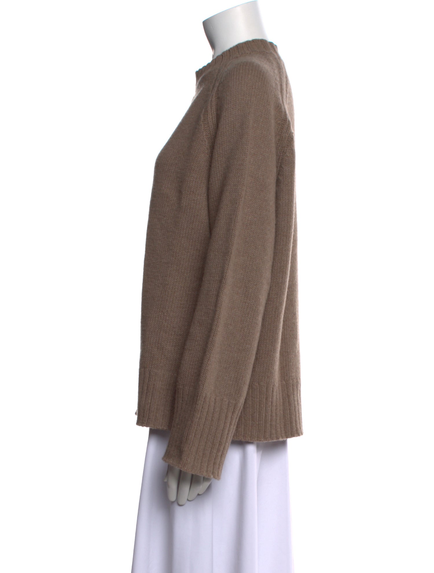 Apiece Apart Merino Wool Mock Neck Sweater