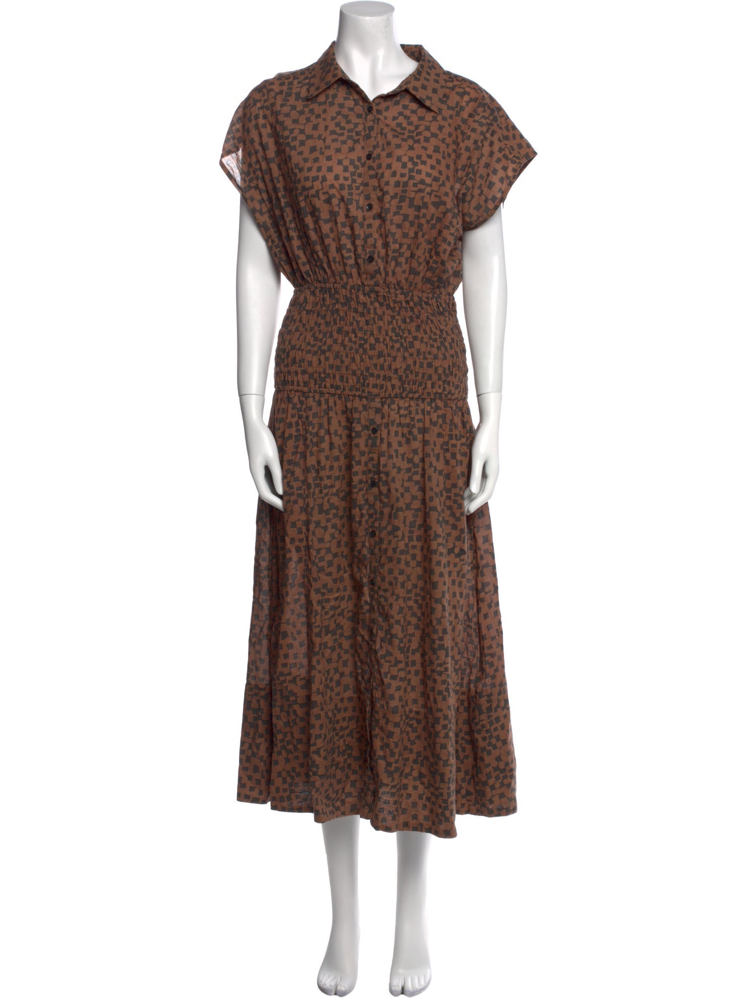 Apiece Apart Printed Long Dress