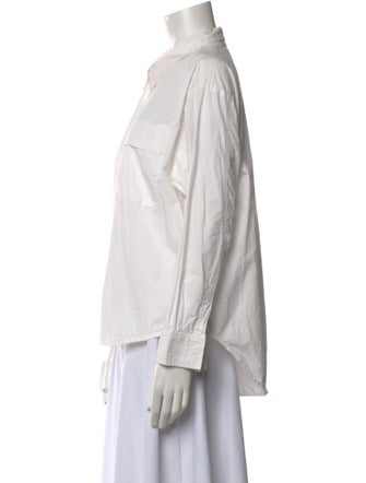 Apiece Apart Long Sleeve Button-Up Top