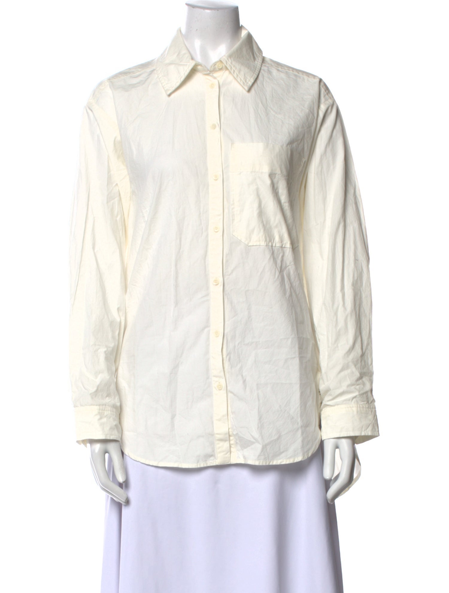 Apiece Apart Long Sleeve Button-Up Top