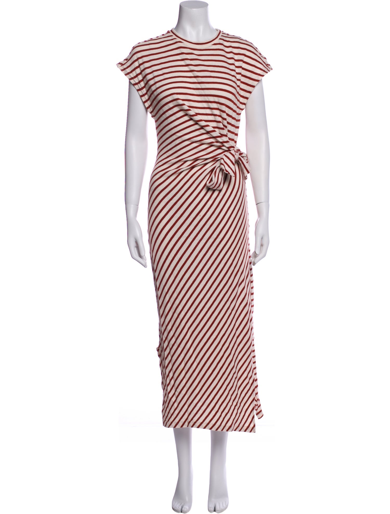 Apiece Apart Striped Long Dress