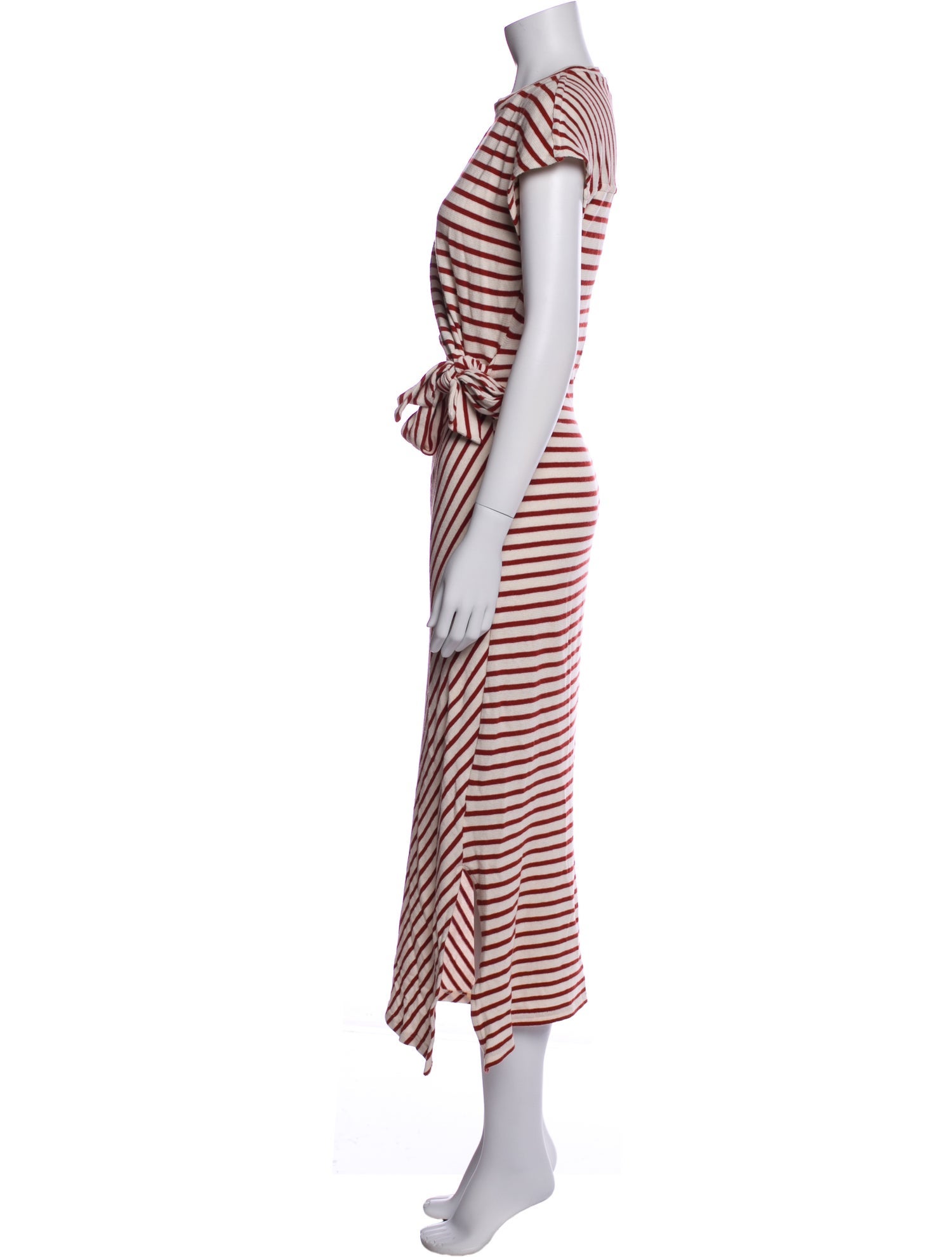 Apiece Apart Striped Long Dress