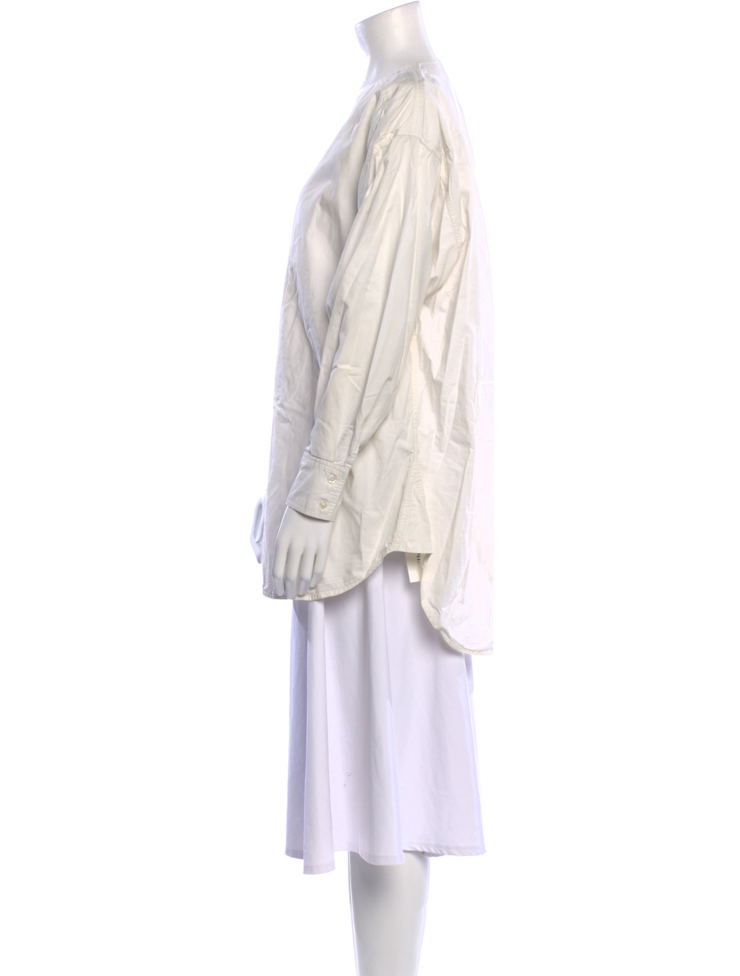 Apiece Apart V-Neck Long Sleeve Tunic