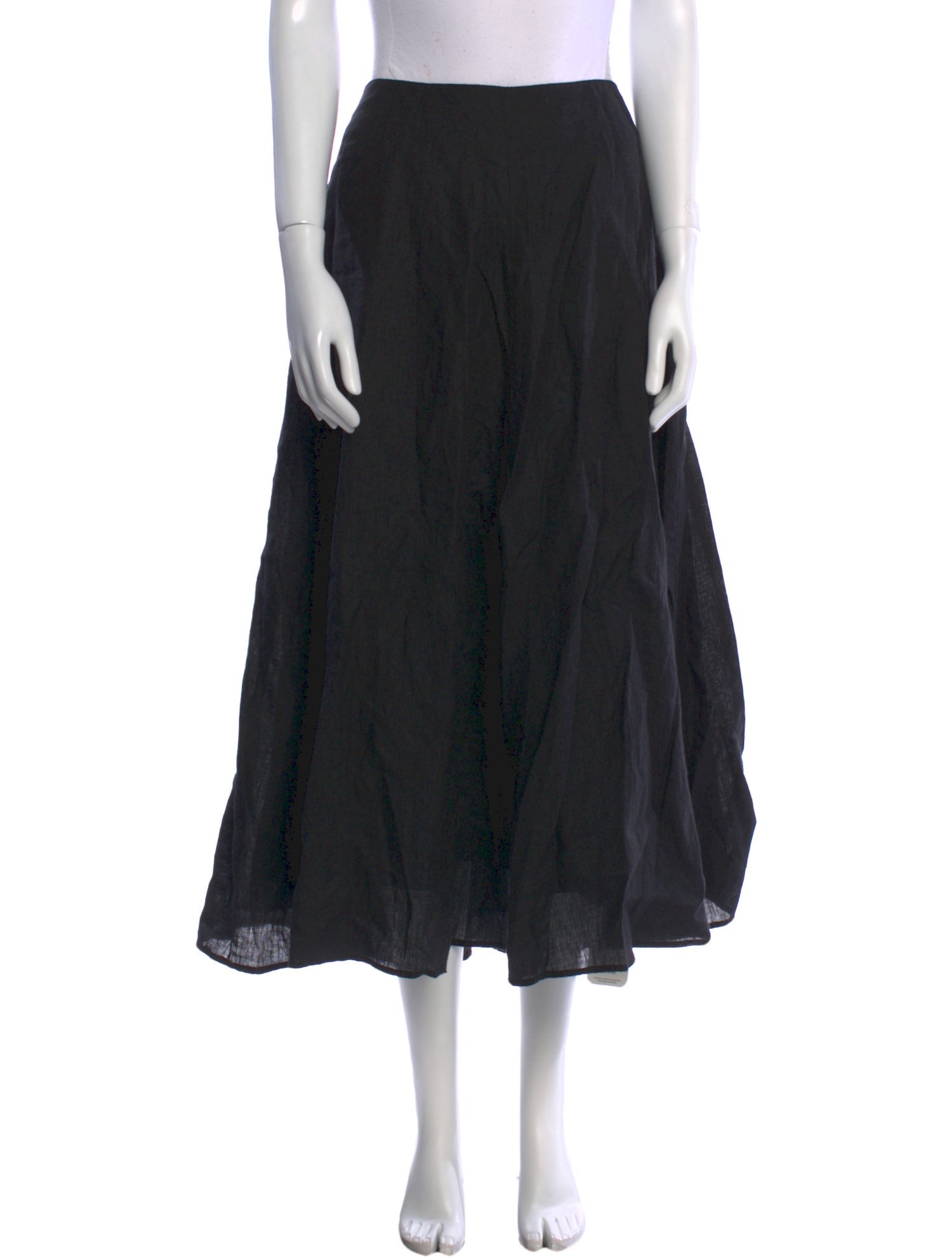 Apiece Apart Linen Midi Length Skirt