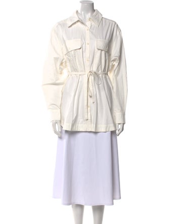 Apiece Apart Long Sleeve Button-Up Top