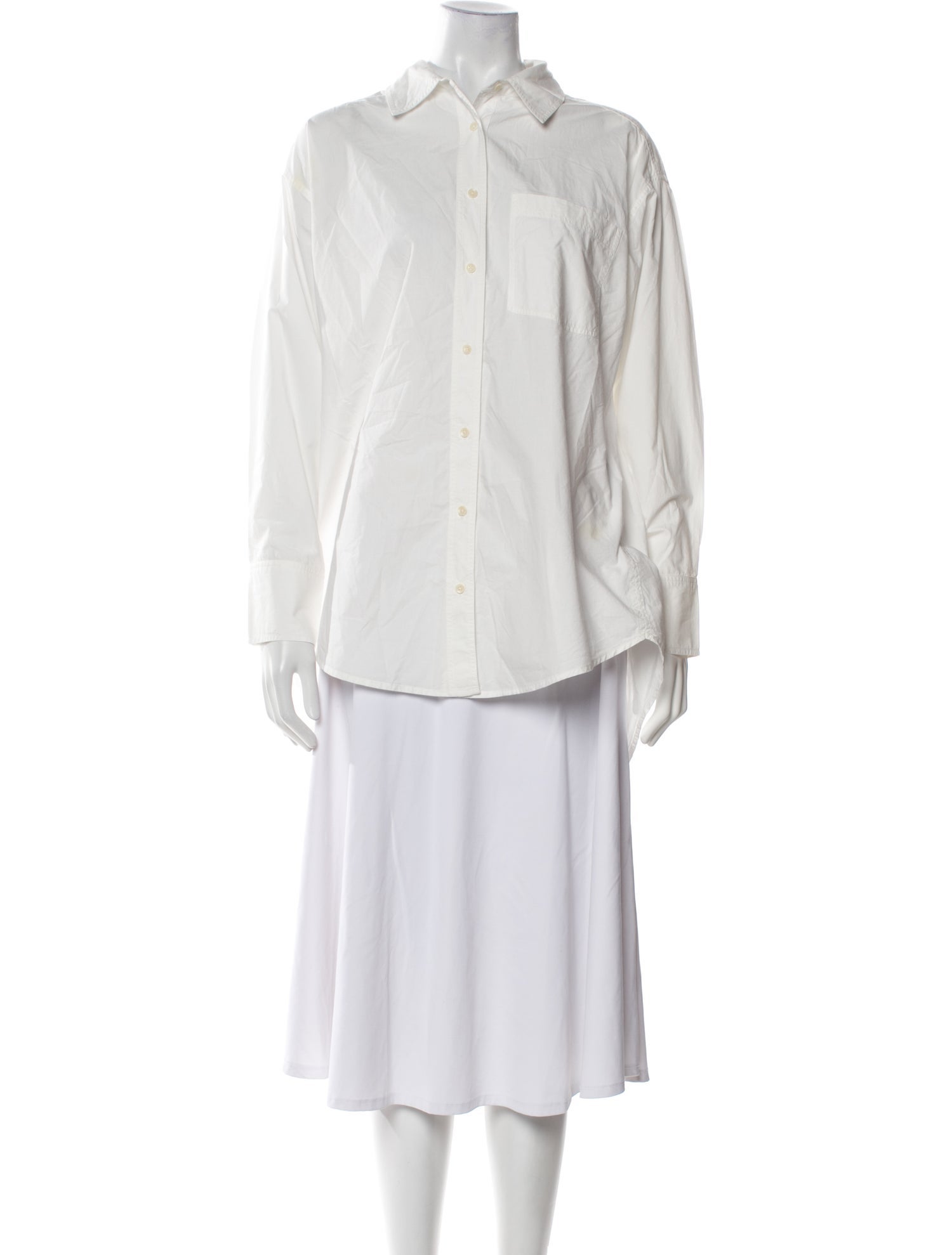Apiece Apart Long Sleeve Button-Up Top