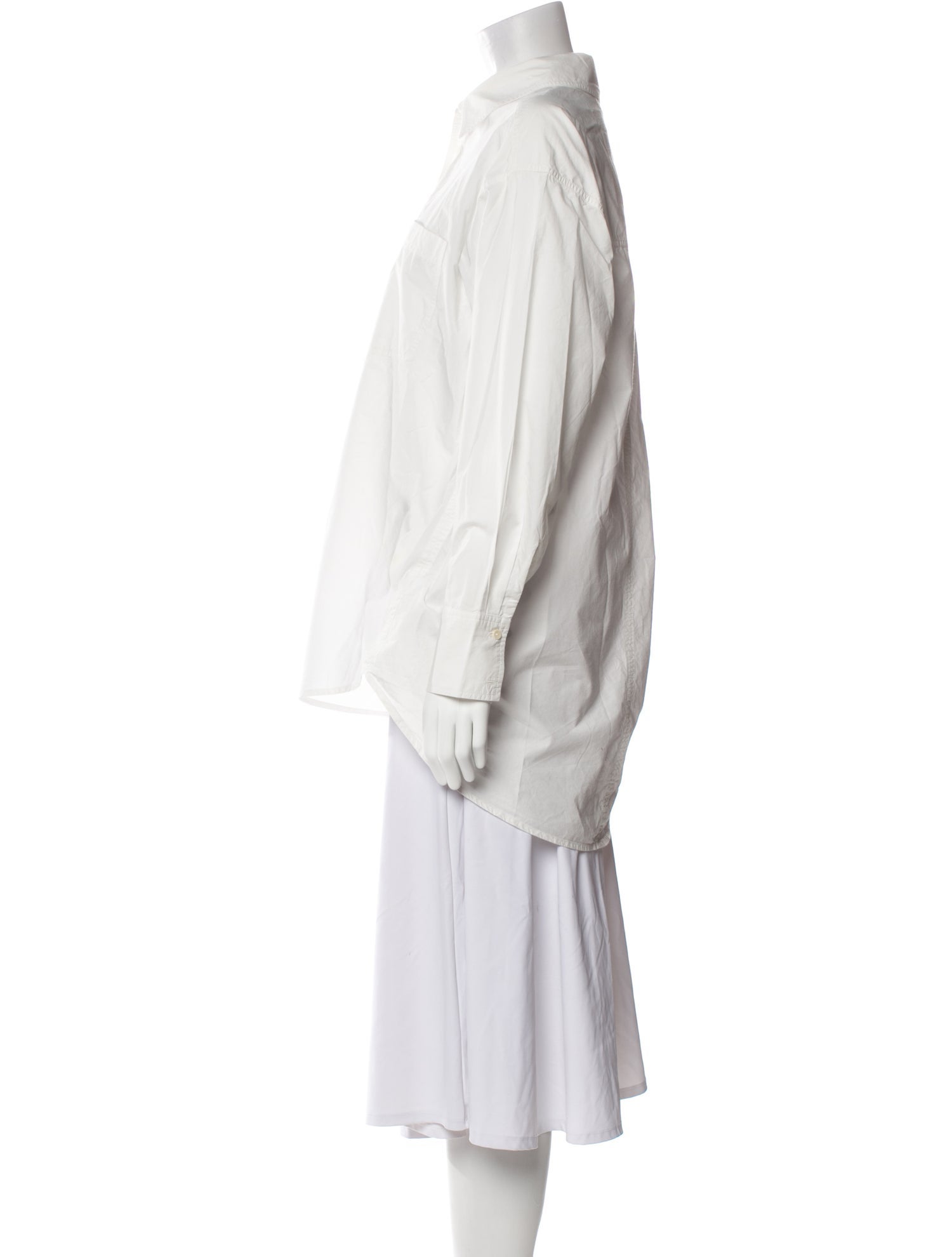 Apiece Apart Long Sleeve Button-Up Top