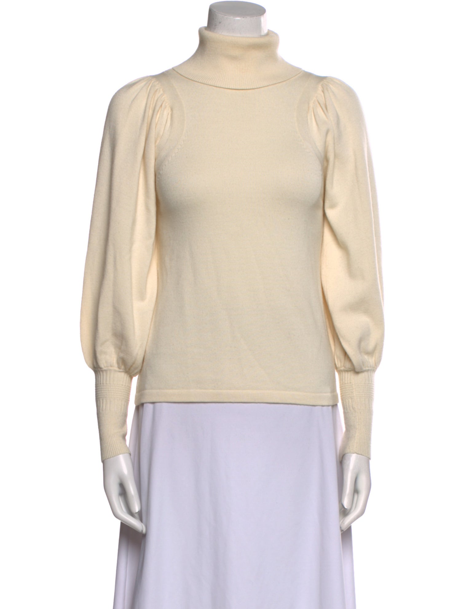 Apiece Apart Wool Turtleneck Sweatshirt
