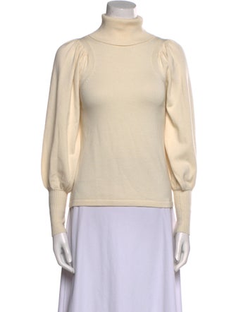 Apiece Apart Wool Turtleneck Sweatshirt