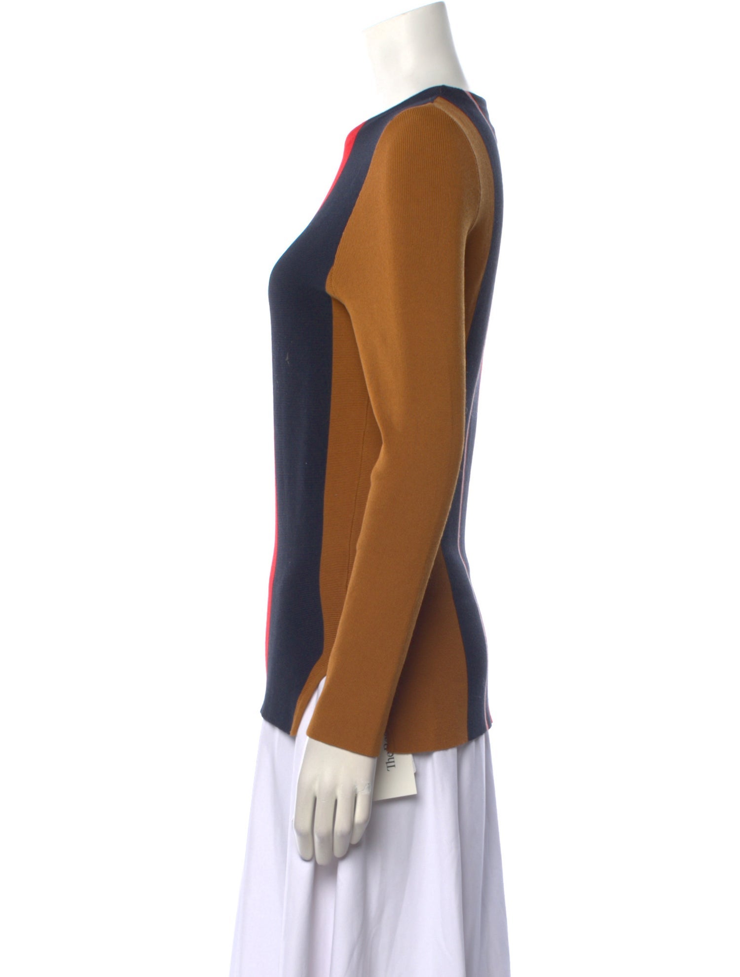 Apiece Apart Striped Crew Neck Top