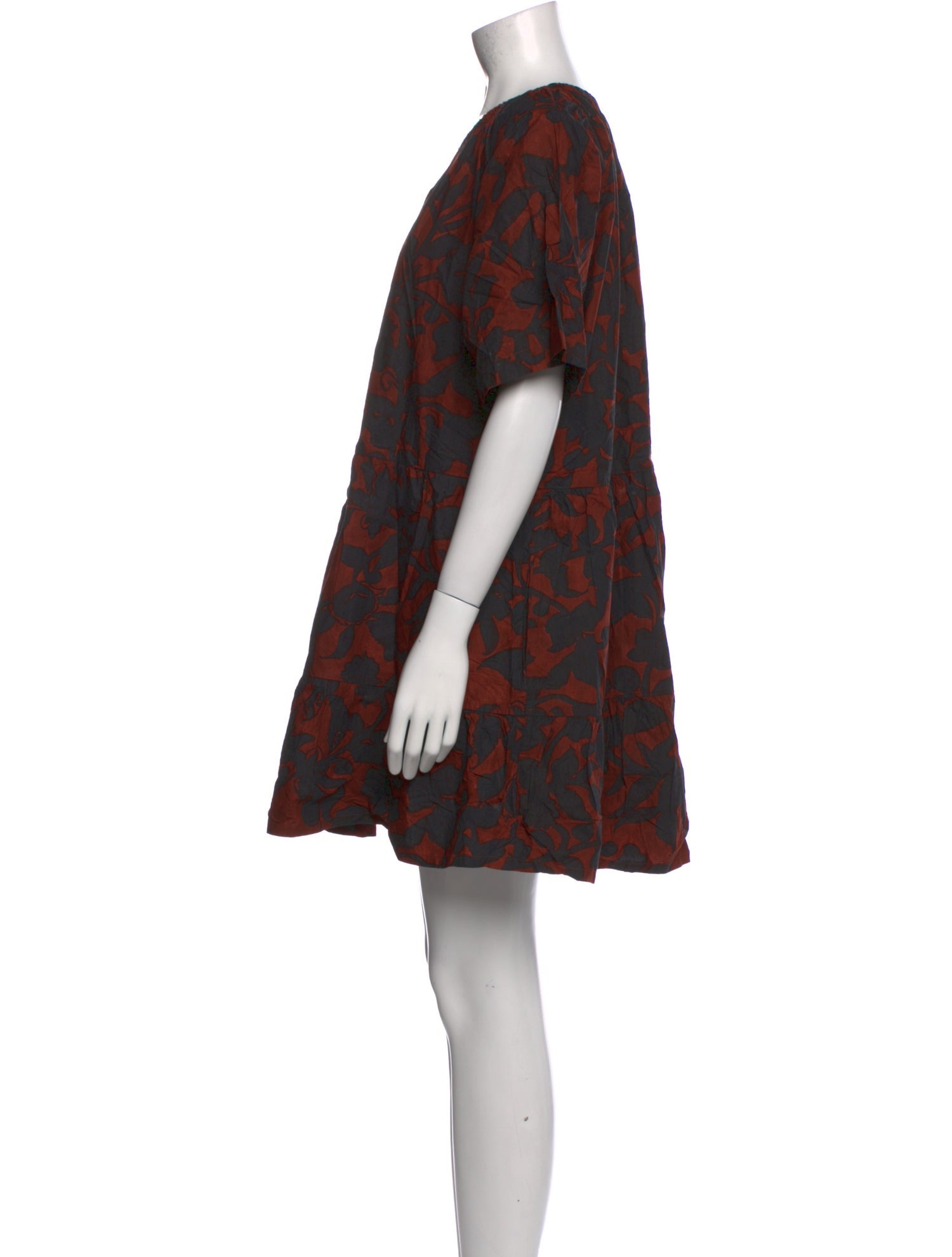 Apiece Apart Printed Mini Dress