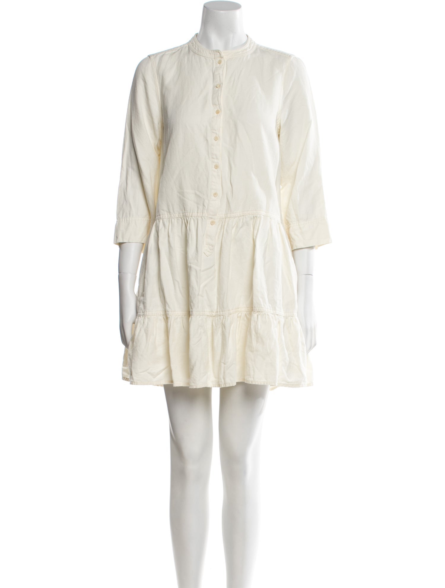 Apiece Apart Linen Mini Dress