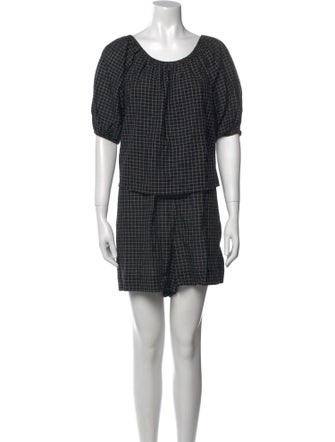 Apiece Apart Scoop Neck Romper