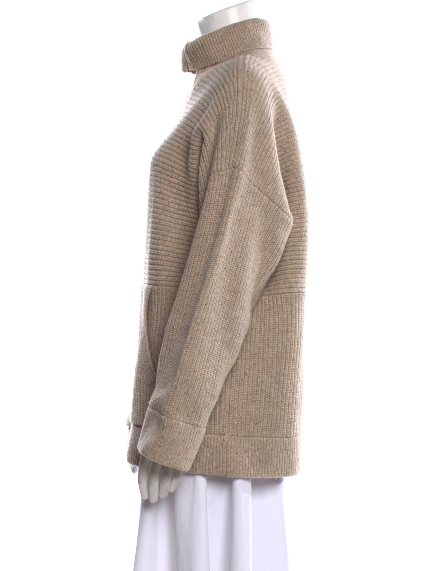 Apiece Apart Wool Mock Neck Sweater