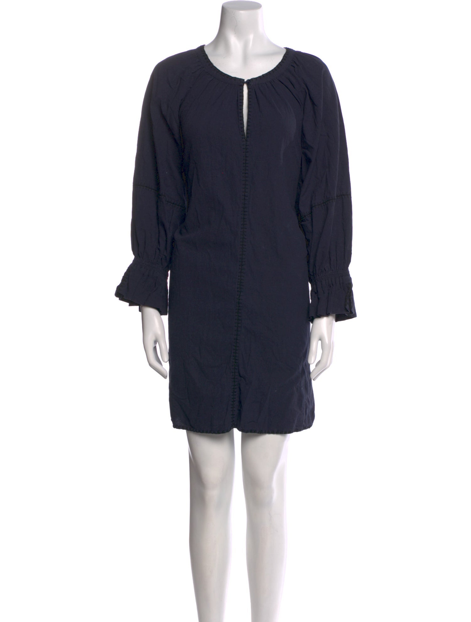 Apiece Apart Scoop Neck Mini Dress