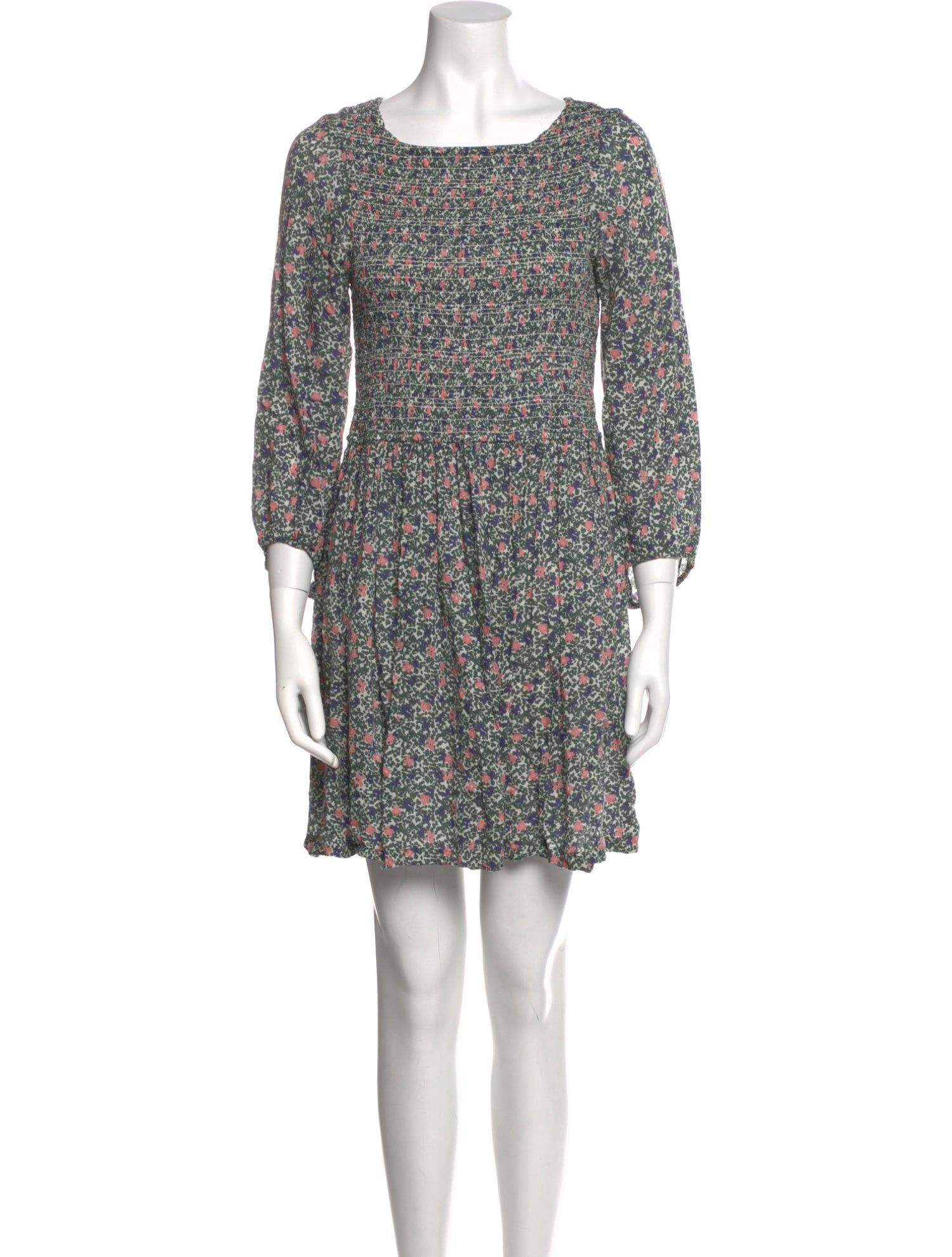 Apiece Apart Floral Print Mini Dress