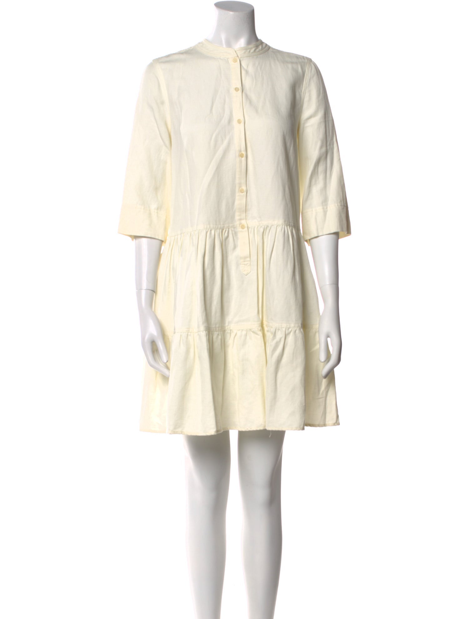 Apiece Apart Linen Mini Dress