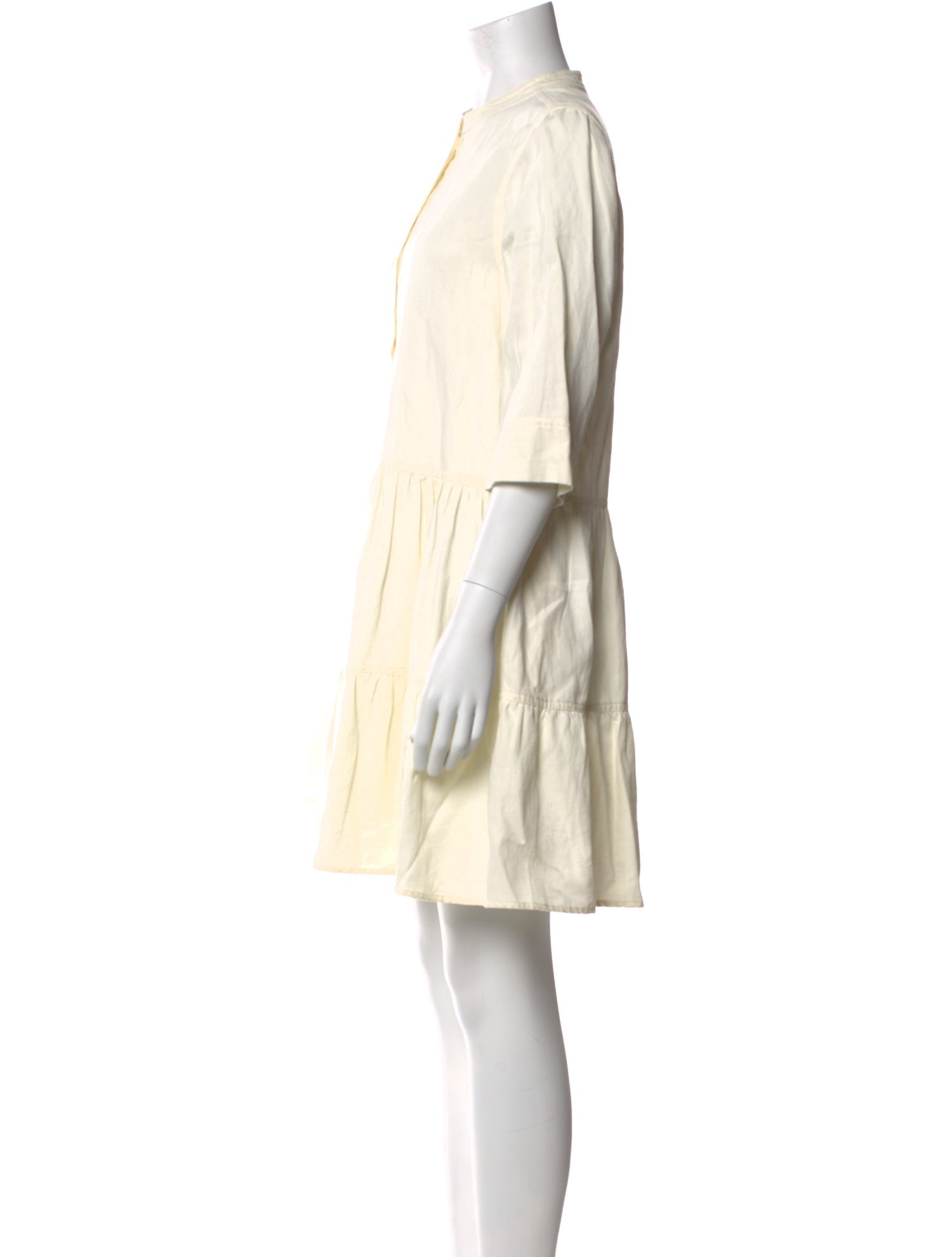 Apiece Apart Linen Mini Dress