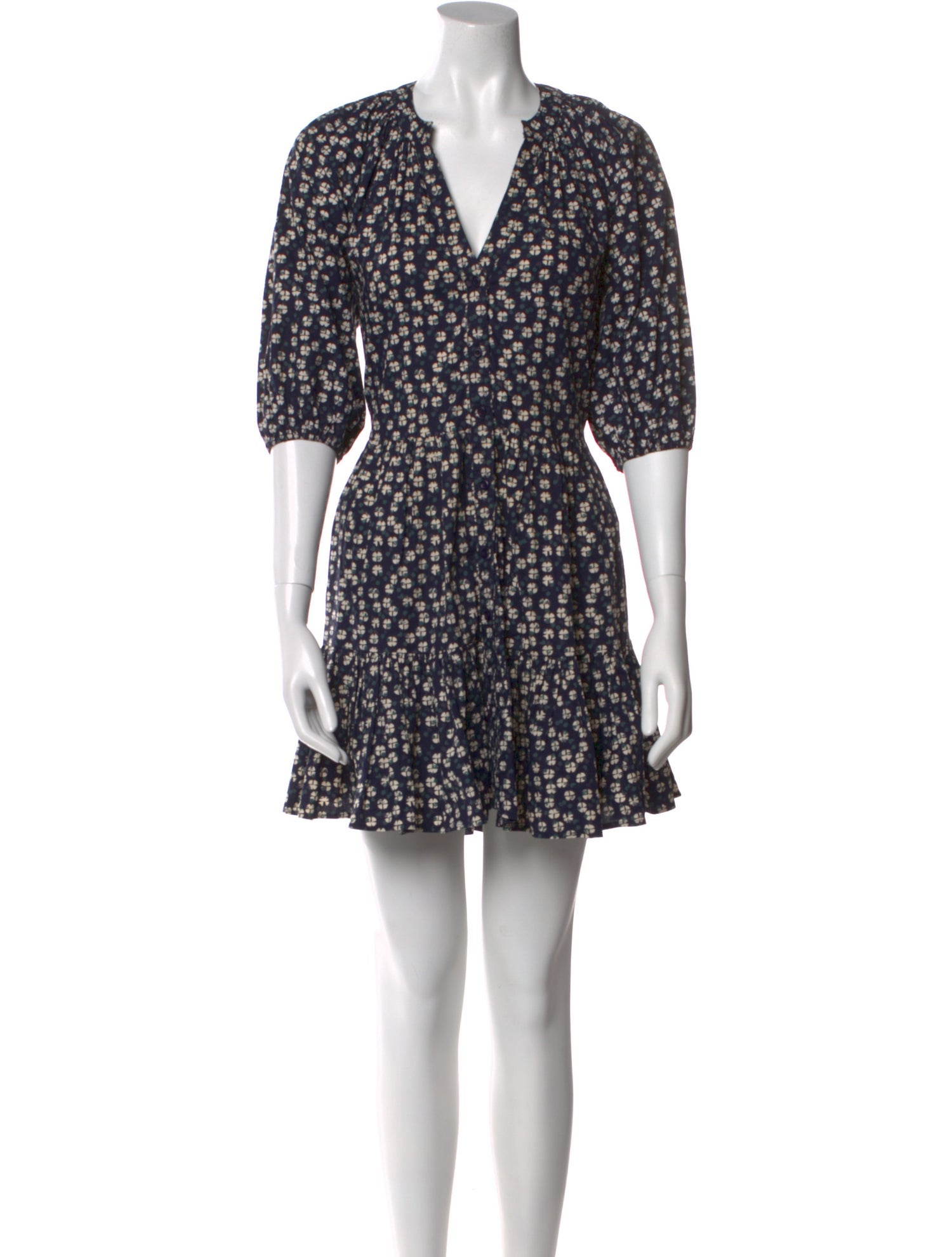 Apiece Apart Printed Mini Dress